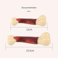 Nueva Juguete Para Morder De Perro Sabor a Carne Resistente Durable Hueso Grande Para Morder Juguete De Masticar Para Mascotas - details 2