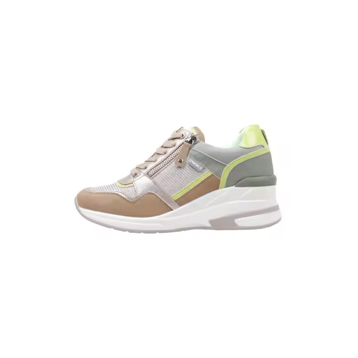DANGELA SNEAKER COMBI CREMALLERA LATERAL  Deportivas Con Cuña Mujer Verde - 1