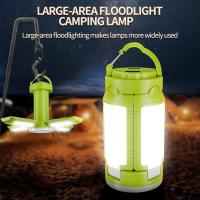 Lampara Camping,1500mAh Camping de Interior Led Recargable con 96 LEDs,Impermeable Luz Camping para Camping, Emergencia, Pesca, Caminar,etc - details 1