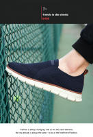 Zapatos Casuales Para Hombre Transpirables Deportivos Ligeros Y Cómodos Talla 39-48 Zapatos Slip-On Para Exterior - details 12