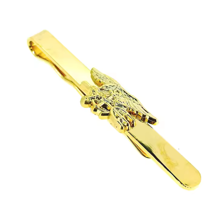 Gemelolandia | Pasador de Corbata Escudo de los Seals Dorado - 1