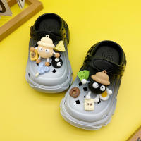 Nuevos Zapatos De Clog Para Niños Y Niñas Familia De Dibujos Animados X606 Antideslizantes Cómodos Para Todas Las Estaciones - details 1
