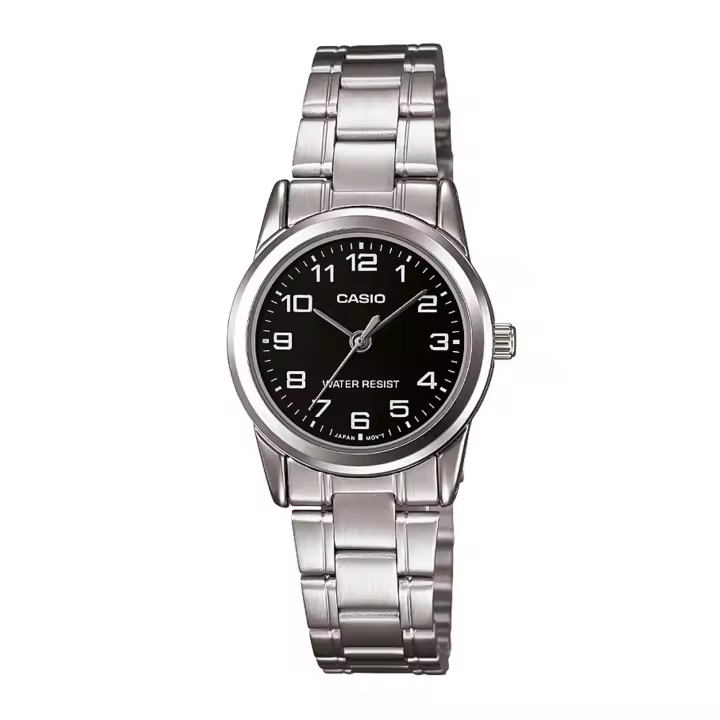 Casio 5361 LTP-V001D-1B - Reloj de Pulsera para Mujer, Diseño Elegante, Movimiento de Cuarzo y Resistencia al Agua - 1
