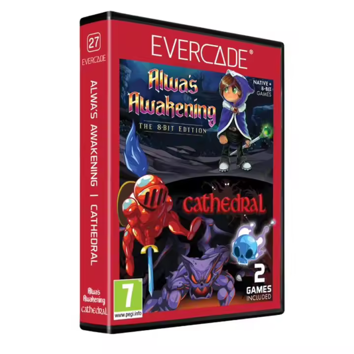 Alwas Awakening y Cathedral 27 Evercade PAL España Nuevo Precintado - 1