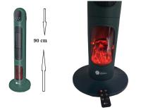 Calefactor Torre TRÉBOL ADVANCE con Efecto Llama y Tecnología de Calentamiento de Cerámica PTC - details 0