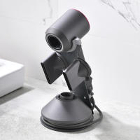 Organizador De Baño Portátil Con Soporte Magnético Super Potente Para Secador De Pelo Compatible Con Dyson Estante De Almacenamiento Metálico Sin Perforar - details 15