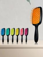 Peine Para El Cabello Con Agujeros Peine De Masaje Para El Escalpelo Peine Desenredante Para Secado Rápido Uso En Cabello Húmedo Y Seco Peine Para Cabello Rizado - details 1