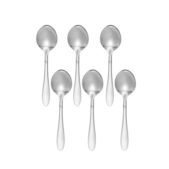 Pack de 6 cucharillas Moka Quid inox 14 cm - 1