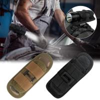 Funda Para Linterna Táctica Con Portarretratos Rotativo Y Clip De Cinturón 360 Grados Con Correa De Carabiner KITPIPI Material De Nylon - details 1
