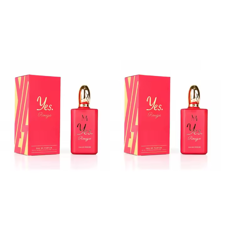 2 UNIDADES Yes Rouge Eau de Parfum pour femme 100ml Montage Brands Fragancia inspirada en otros perfumes Perfume Mujer - 1