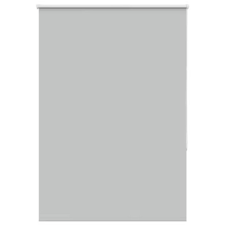 vidaXL Estor Enrollable Opaco gris claro 105x150 cm Tela Ancho 100,7cm - 1