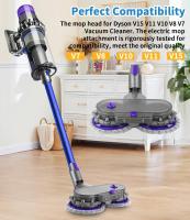 Cabezal de limpieza para aspiradora eléctrica (para Dyson V7/V8/V10/V11/V15) con 6 mopas lavables y depósito de agua - details 2