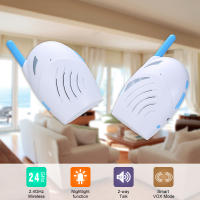 Monitor De Bebé Digital Portátil Con Audio 2.4GHz Transmisión Wireless Doble Voz Conversación Detector De Lloros De Bebé Sensibilidad Claro - details 1
