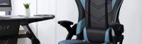 T-Lovendo Silla Gamer Profesional | Ergonómica | Tela Transpirable | Antimanchas | Reposabrazos Abatibles | Altura Regulable | Respaldo Reclinable - details 3