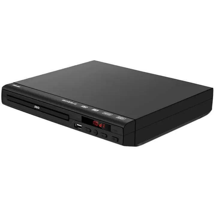 Dvd Player For Tv, All Region Free Dvd Cd Discs Player Av Output Built-in Pal/ Ntsc, Usb Input, Rem - 1