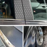 Pegatina De Fibra De Carbono Impermeable Autoadhesiva Negra Para Coche Película De Cambio De Color Para Accesorios De Automóvil - details 9