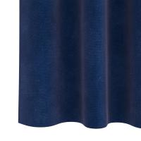 Cortinas opacas vidaXL con cinta superior 2 pcs Terciopelo Azul Oscuro - details 4