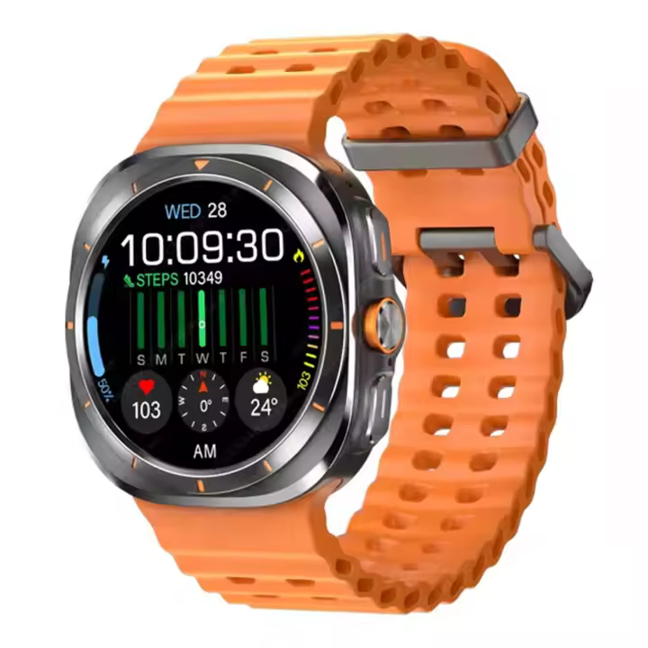 LAXASFIT GT7 Ultra Smartwatch 2025 Pantalla AMOLED HD De 1.52 Pulgadas Bluetooth Pantalla Inteligente Deportiva Para Hombres Y Mujeres Regalo - 1