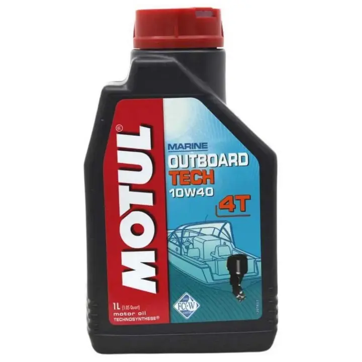 Motul Aceite De Motor Outboard Tech 4t 10w40 1l - 1