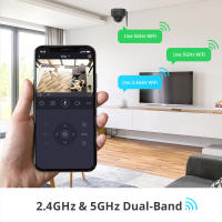 Foscam D4Z Cámara IP seguridad 4.0Mpx- Negra, slot Micro SD, Zoom x4, visión nocturna, WiFi - details 6