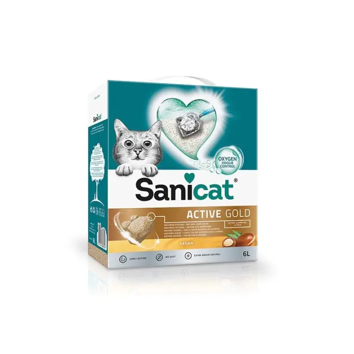 SANICAT ARENA GATO ACTIVE GOLD 6L - 1