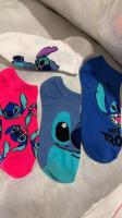 5pcs Juego De Calcetines Cortos De Algodón Transpirable Y Absorbente De Sudor Con Diseño De Lilo & Stitch Y Lilo Pelekai Para Verano - details 1