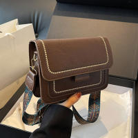 Bolso De Hombro Casual Estilo Extranjero Pequeño Cuadrado Para Mujer Personalidad Cruzado Bolso De Moda Simple - details 0