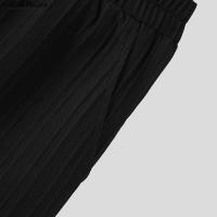 Conjunto De Moda Casual Para Hombre INCERUN Venta Caliente Camisas Y Pantalones Estilo Rayado 2 Piezas Tallas S-5XL 2023 - details 15