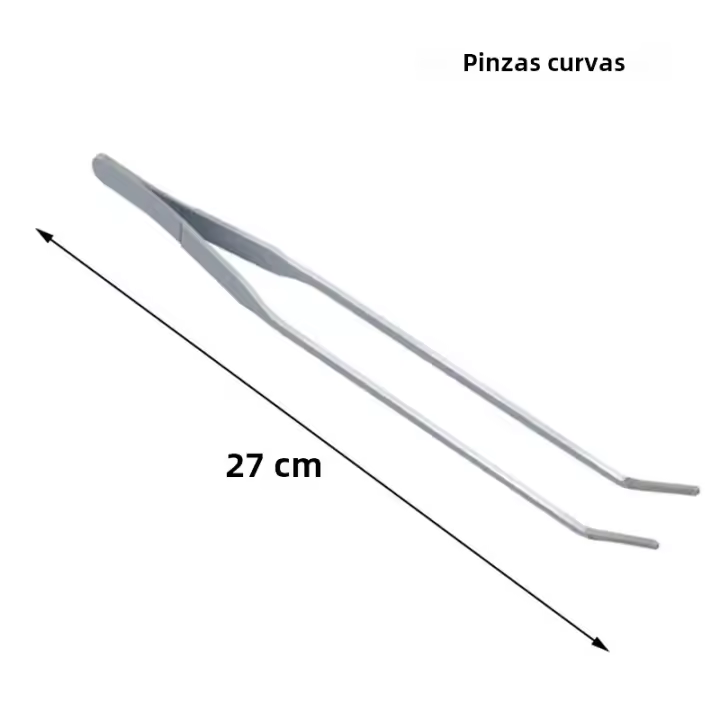 Tijeras Y Pinzas Para Acuario Herramienta De Limpieza Para Plantas De Tanque De Peces Acero Inoxidable Con Porta Herramientas Accesorios Para Acuario - 1