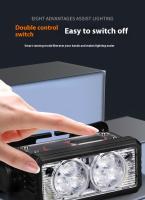 Linterna Frontal LED Potente Y Resistente Al Agua Con Recarga Tipo-C Torcha Frontal Para Camping Y Pesca 18650 - details 5