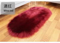 Alfombra De Falsa Piel Grande Ovalada Artificial Cuero Genuino De Oveja Pelo Largo Tapete Suave De Lana Blanca Para Dormitorio Y Sala De Estar Decoración De Hogar Lujo Alfombra Para Habitación De Niños - details 11