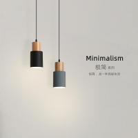 Lámpara Colgante Minimalista Para Dormitorio Y Barra Moderna Nórdica Monohead Small Chandelier Luz De Noche Para Restaurante Y Estudio - details 14