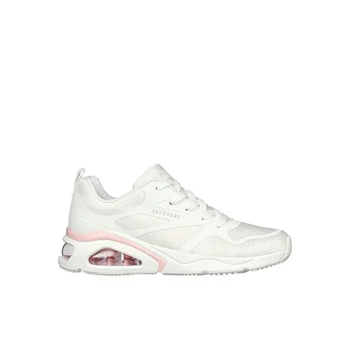 177420 Wht Skechers 177420_WHT Zapatillas de mujer blancas en textil 78263 | Miravia