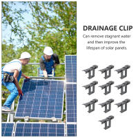 Clip De Diversion De Agua Para Panel Solar De 30mm/35mm/40mm/45mm/50mm Clip De Limpieza De Drenaje De Panel Fotovoltaico Negro - details 2