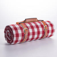 Manta De Picnic Extra Grande 80"x 80" Impermeable Y Plegable Para 8 Adultos Ideal Para Playa Camping Parque Hierba Interiores - details 22
