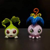 Figura De Acción Anime Digimon Adventure Gabumon Pyocomon Koromon Mochimon Tokomon Plotmon Coleccionable Modelo Regalo Tamaño 2-5cm - details 4