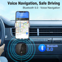 Adaptador Bluetooth Para Coche Gadpow Transmisor Y Receptor FM Auricular De Mano Para Reproductor Mp3 Audio Carro - details 0