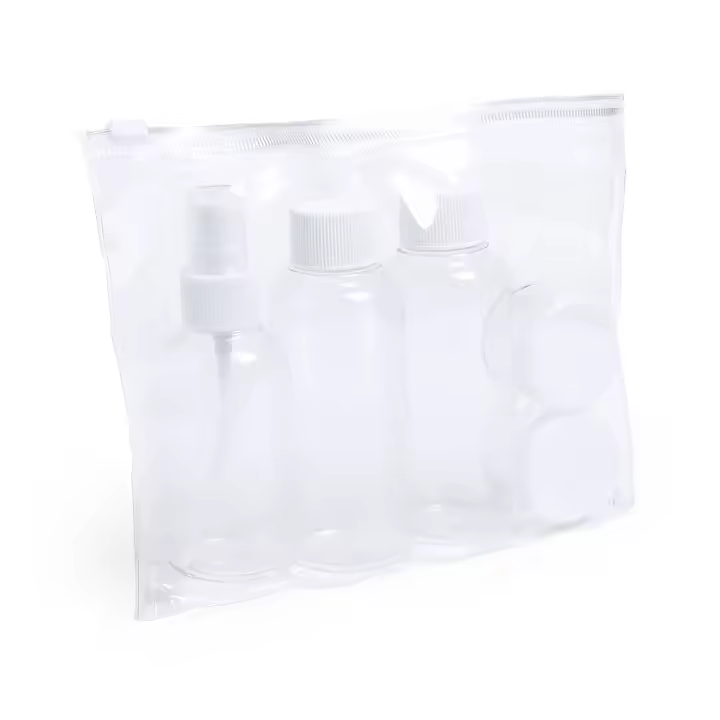 DAM  Neceser Viaje 5 Accesorios 20.00x18.00x4.00 Cm. Color: Blanco - 1