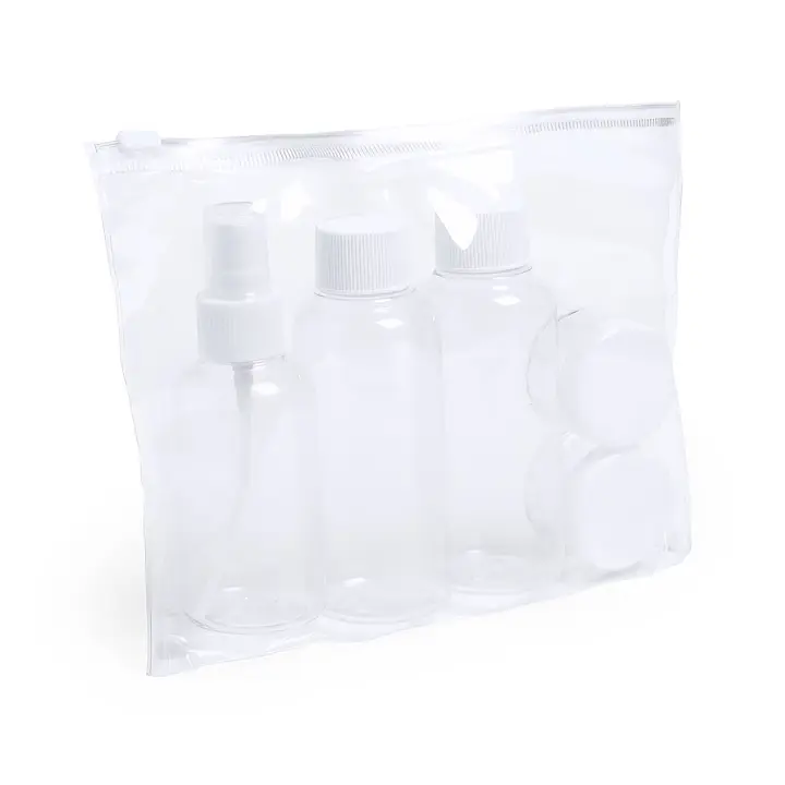 DAM  Neceser Viaje 5 Accesorios 20.00x18.00x4.00 Cm. Color: Blanco - 1