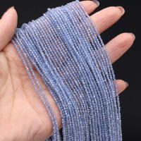 Piedras Naturales De Cuentas Pequeñas Redondas Colores Mixtos Facetadas Para Accesorios De Joyería DIY Pulsera Collar - details 15