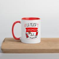 Taza de cerámica personalizada regalo "La Mejor Enfermera del Mundo" - Marca Pixel! - details 0