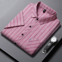 Camisa De Verano Para Hombre Casual Con Mangas Cortas Y Estampado Resistente a Arrugas Cómoda Versátil Para Todas Las Estaciones - details 4