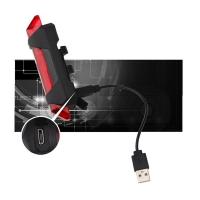 Luz Trasera De Bicicleta LED Recargable Por USB Conjunto De Luz Delantero Y Trasero Para Ciclismo Seguridad MTB Velo De Carretera Alarma Luz De Seguridad - details 8