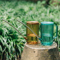 Maceta De Riego Grande Capacidad Desmontable Kettle De Acero Inoxidable Con Cuello Largo Para Jardín Y Césped 1.5l Plástico - details 8