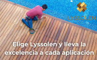 LYSSOLEN - Brocha para Barniz de 8” con Pelo de Cerda Natural - Diseño Profesional y Duradero - Ideal para Acabados Suaves y Precisos - Perfecta para Madera y Superficies Lisas - Fabricación Europea - details 4