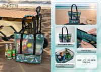 Bolsa Térmica Gran Capacidad de Playa, Mochila Isotermica Familiar Doble Capa, Bolsa Isotermica Nevera Portatil 24/26L, Bolso Nevera Ideal para Vacaciones Beach Picnic Juguetes - details 0