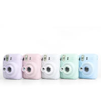 Bolsa de Cámara de Cuero con 7 Partes para Fujifilm Instax Mini 12 Funda de Protección de 64 Bolsillos con Marco de Foto, Espejo de Auto-retro, Filtros de Lente - details 4