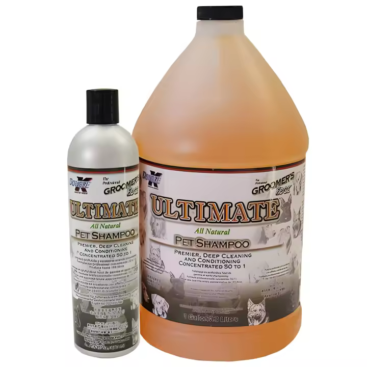 Ibañez CHAMPÚ Doble K Ultimate Concentrado 473ML para Limpieza Profunda de Mantos y Eliminación de Suciedad y Manchas en Perros y Gatos - 1