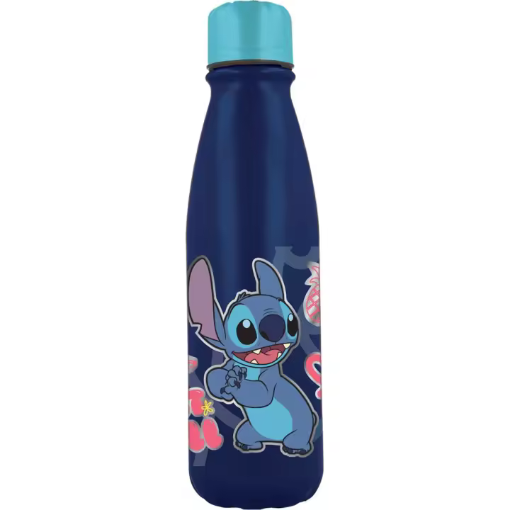 Botella Aluminio Stitch Palms 600 ml. (Stor 75040) - 1