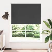 Estor Persiana Enrollable 160 x 230 cm Marino en color Azul/Beige/Negro | protección solar decorativa para ventanas hogar oficina dormitorio fácil de instalar - details 2